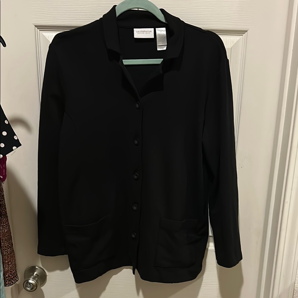 Black Button-Up Shirt